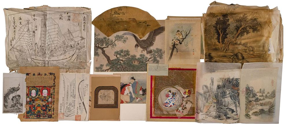 Lot 170: Asian Artwork Assortment