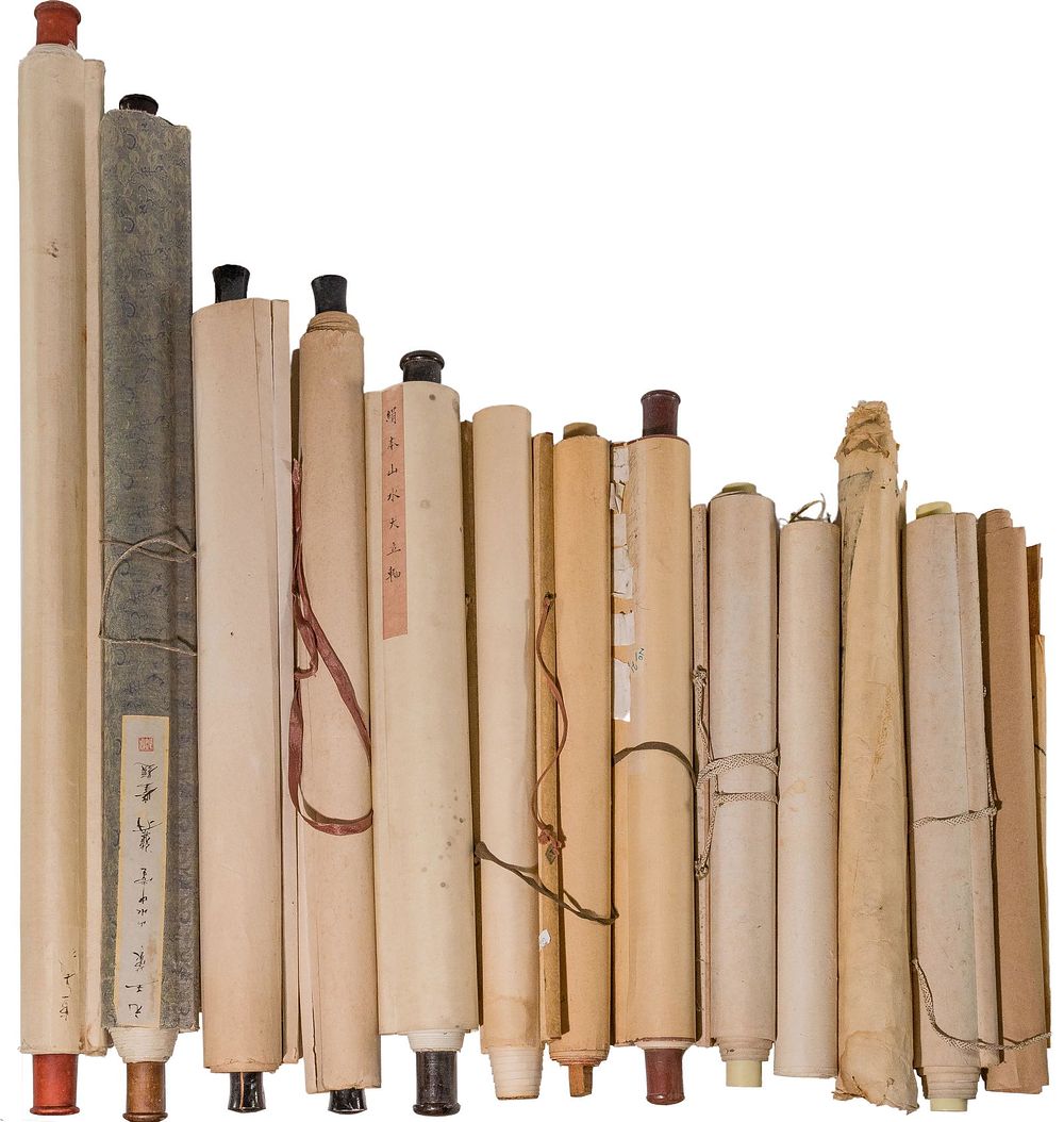 Lot 171: Asian Scroll Assortment