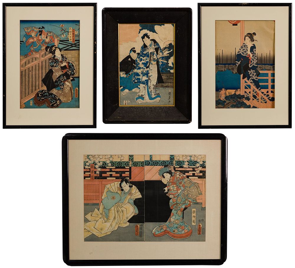 Lot 177: Japanese Woodblock Print Assortment