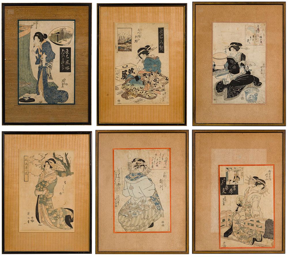 Lot 178: Japanese Woodblock Print Assortment