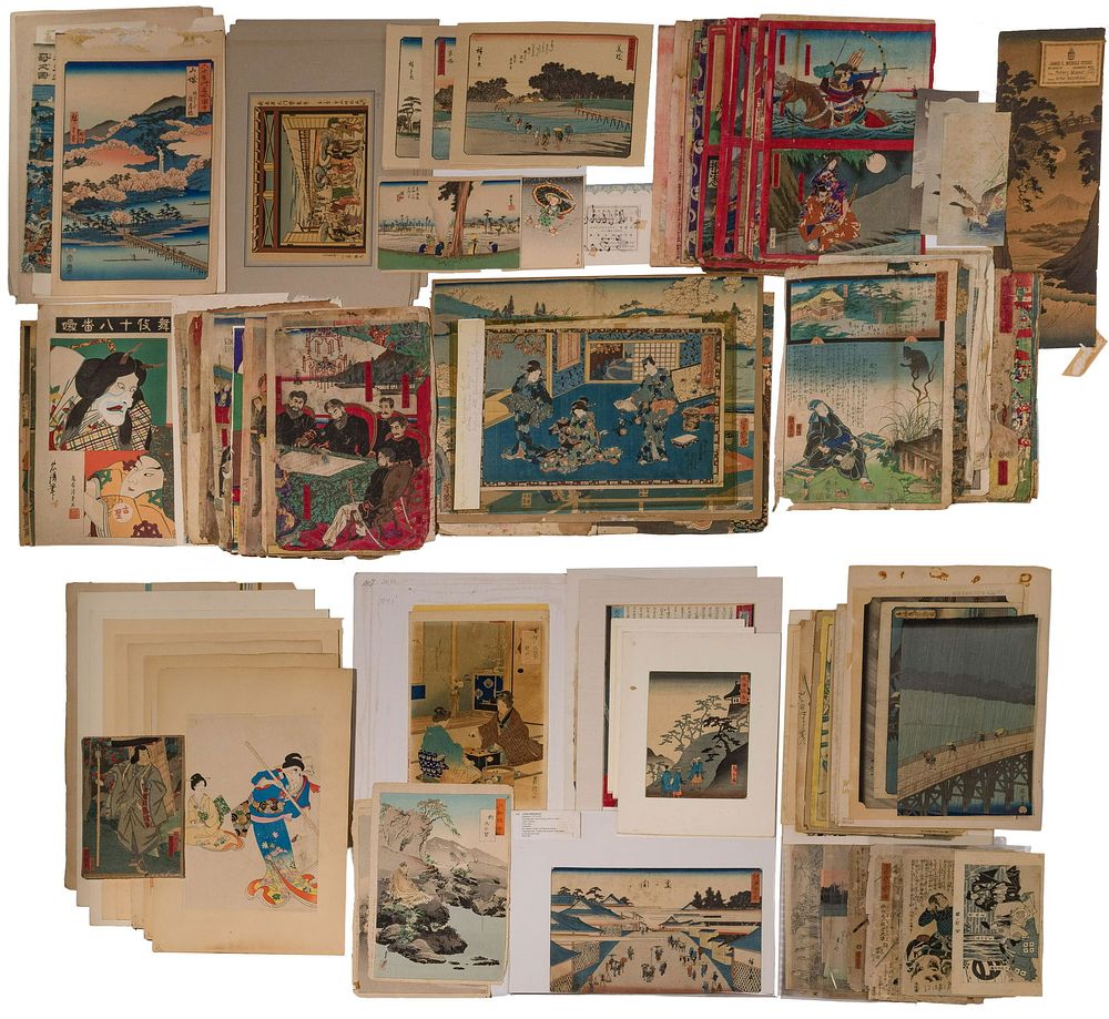 Lot 179: Japanese Woodblock Print Assortment