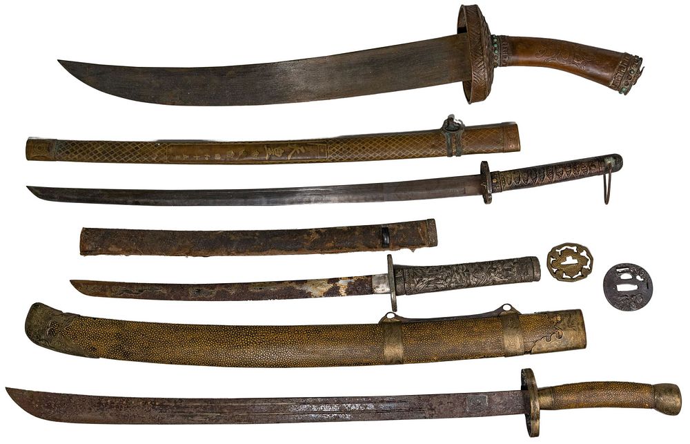 Lot 185: Chinese Sword Assortment