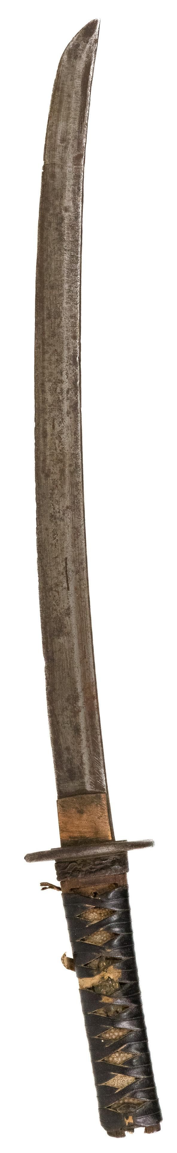 Lot 186: Japanese Wakizashi Style Sword