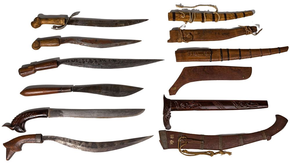 Lot 191: Southeast Asian Knife Assortment