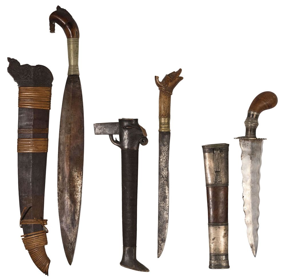 Lot 192: Southeast Asian Knife Assortment