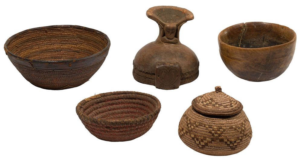Lot 204: African Basket Assortment