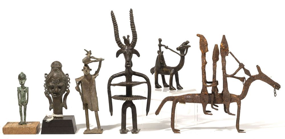 Lot 210: African Bronze Assortment