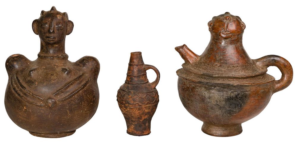 Lot 258: African Luba Pottery Assortment