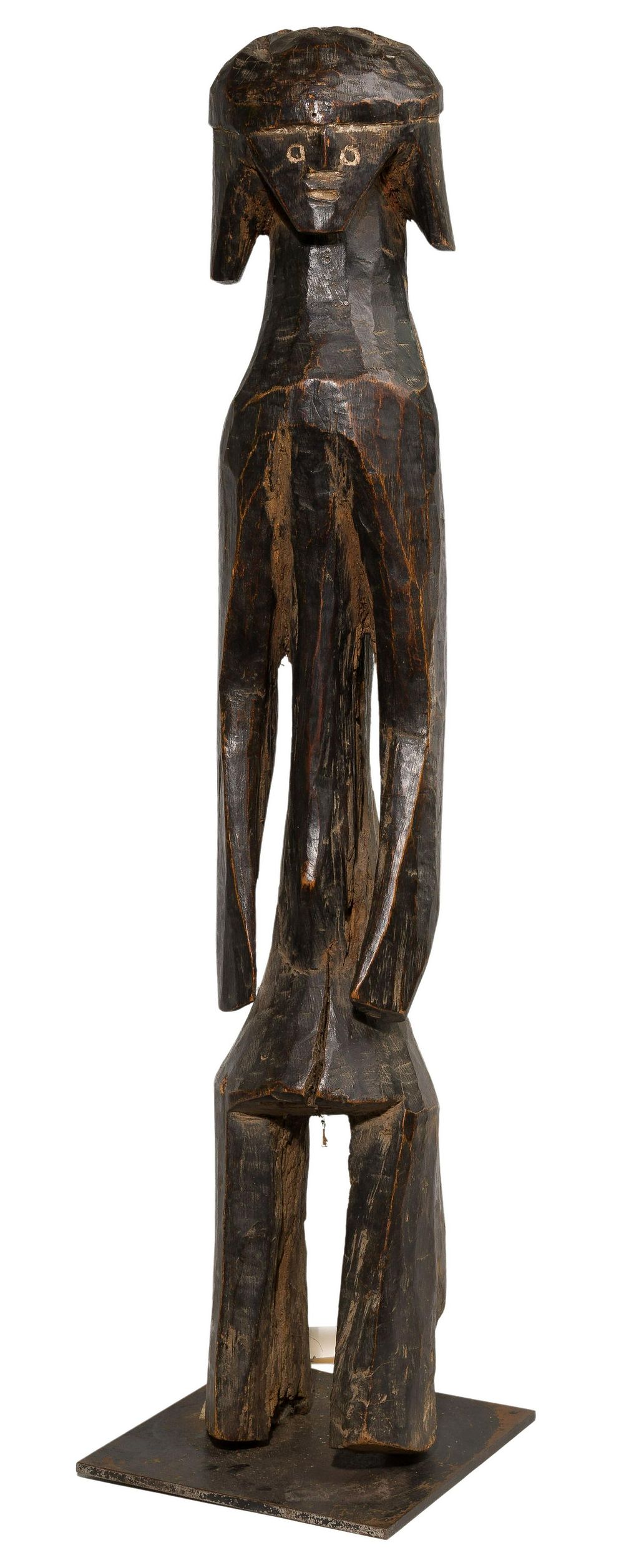 Lot 268: African Mumuye Carved Wood Figure