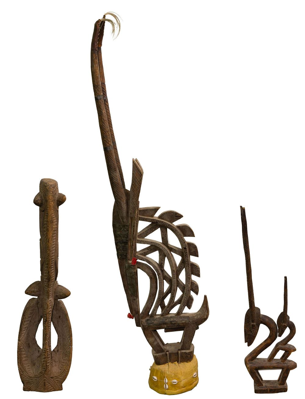 Lot 290: African Carved Wood Assortment