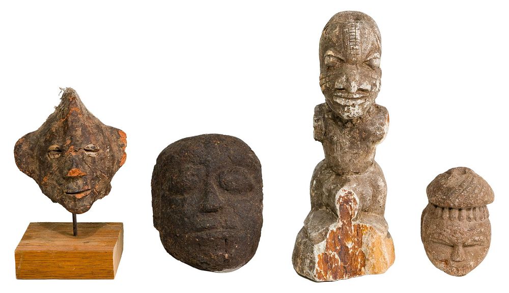 Lot 301: West African Stone Carving Assortment