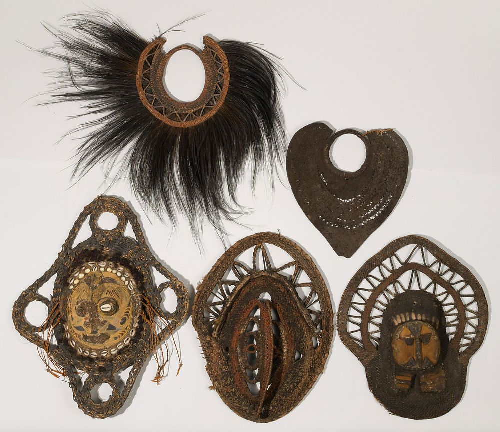 Lot 302: Oceanic Tribal Mask and Attachment Assortment