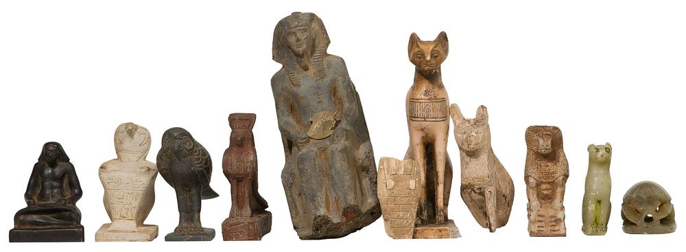 Lot 331: Egyptian Figure Assortment