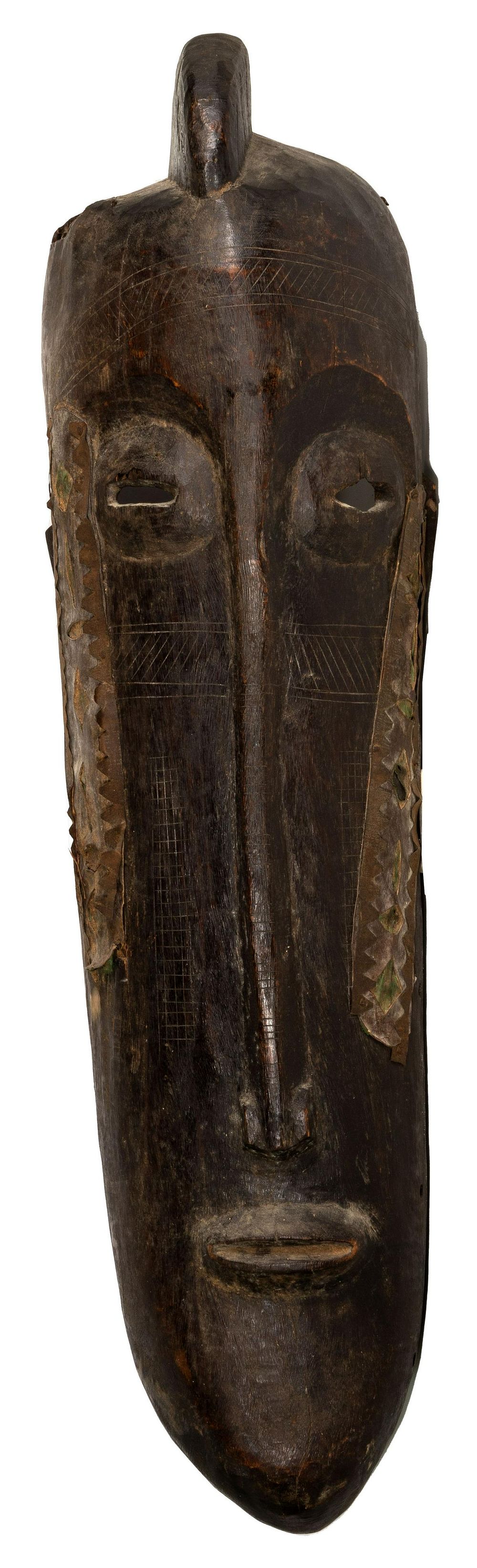 Lot 346: Ethnographic Carved Wood Helmet Mask