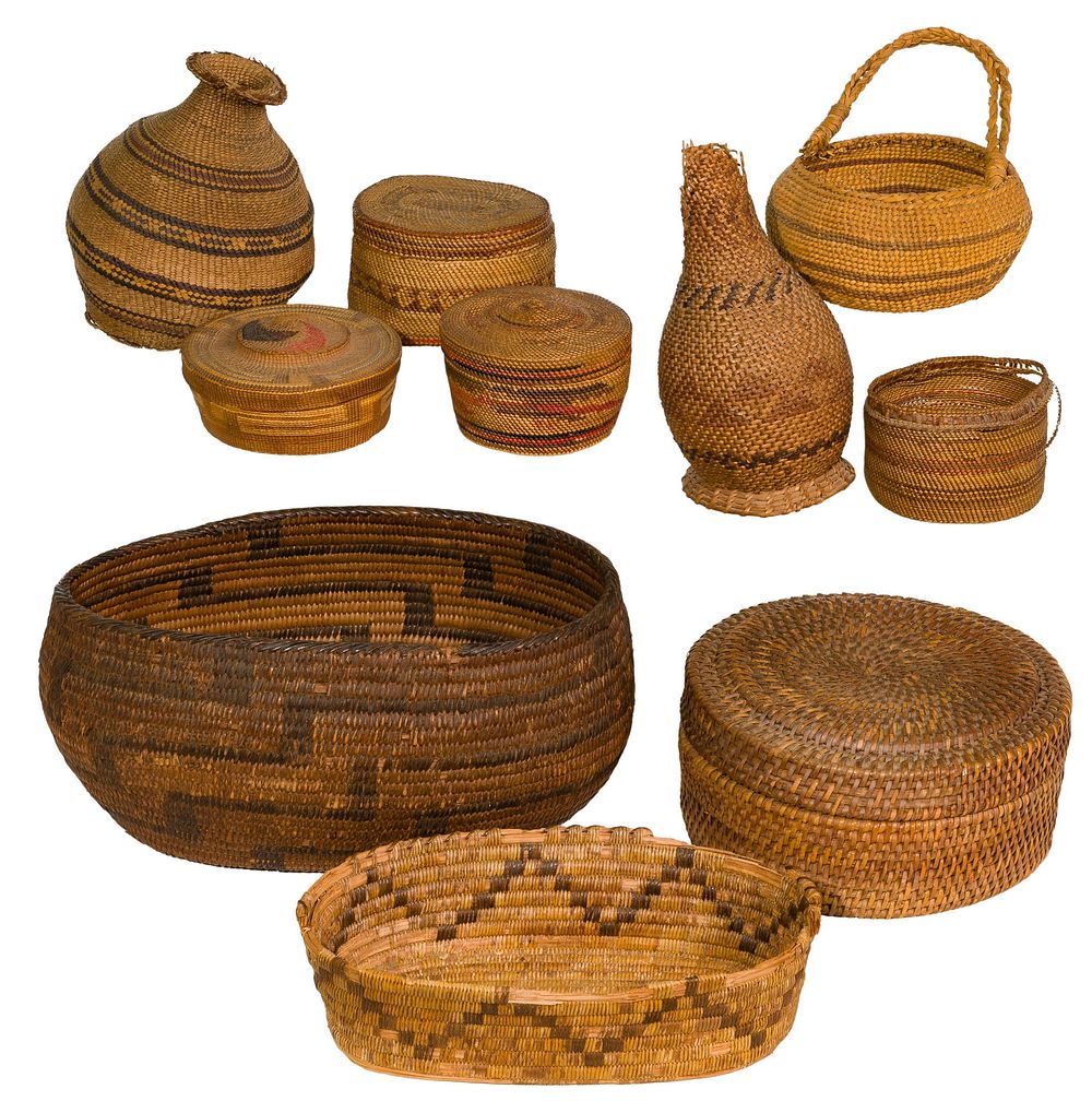 Lot 400: Northwest Coast Basket Assortment