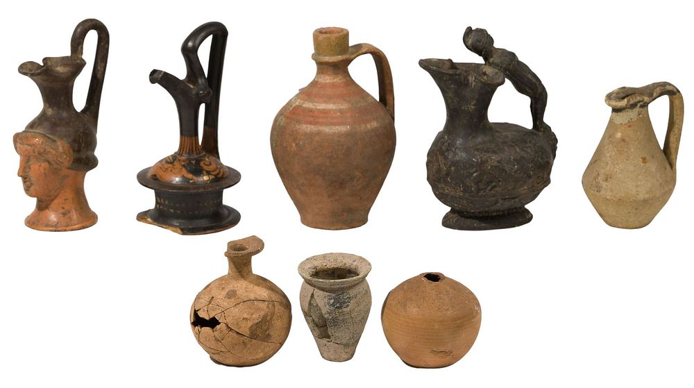 Lot 433: Greek Pottery Assortment