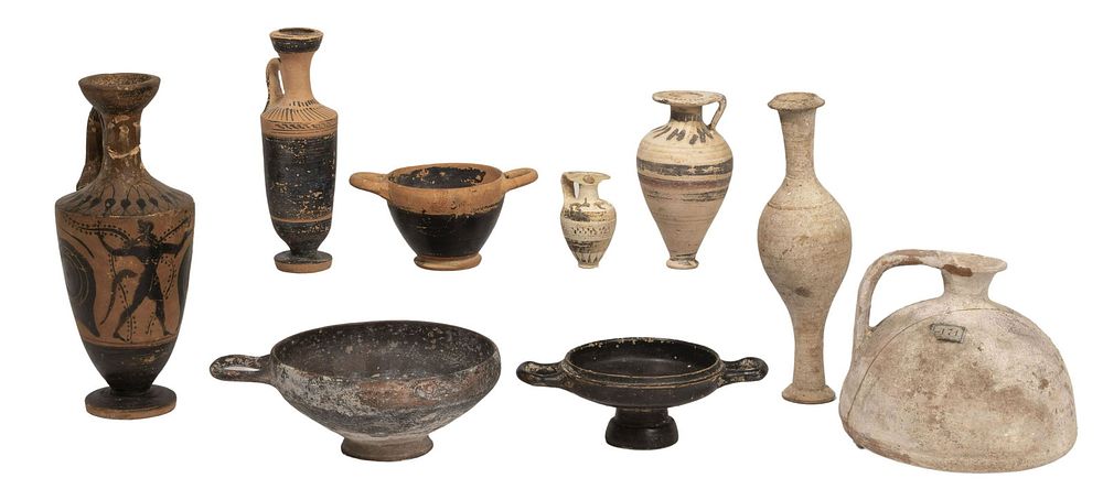Lot 434: Greek Classical Pottery Assortment