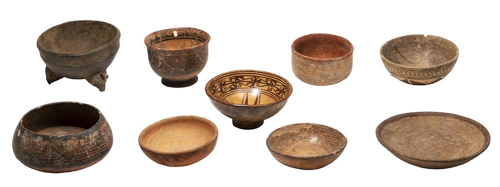 Lot 456: Pre-Columbian Bowl Assortment