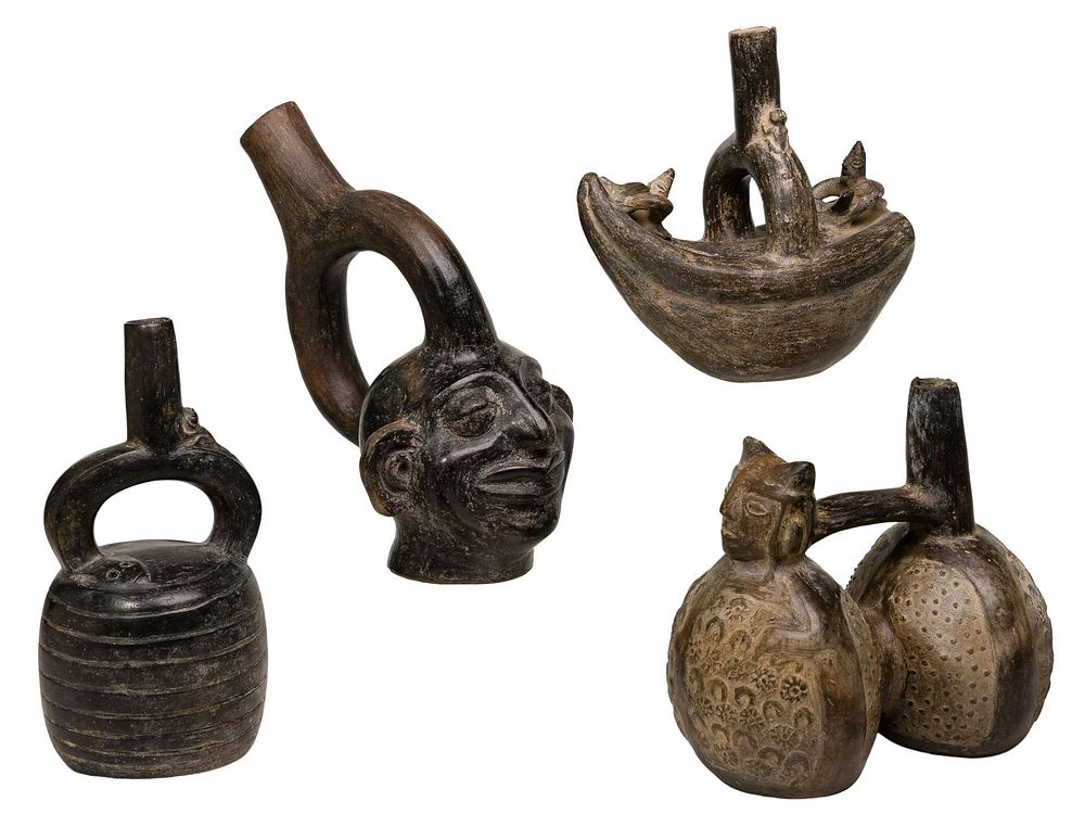 Lot 463: Pre-Columbian Chimu Pottery Assortment