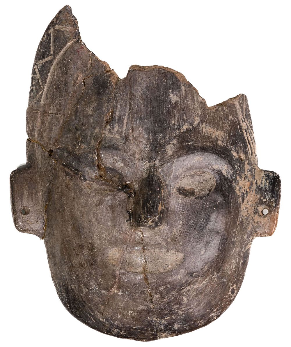 Lot 468: Pre-Columbian Colima Ceramic Mask