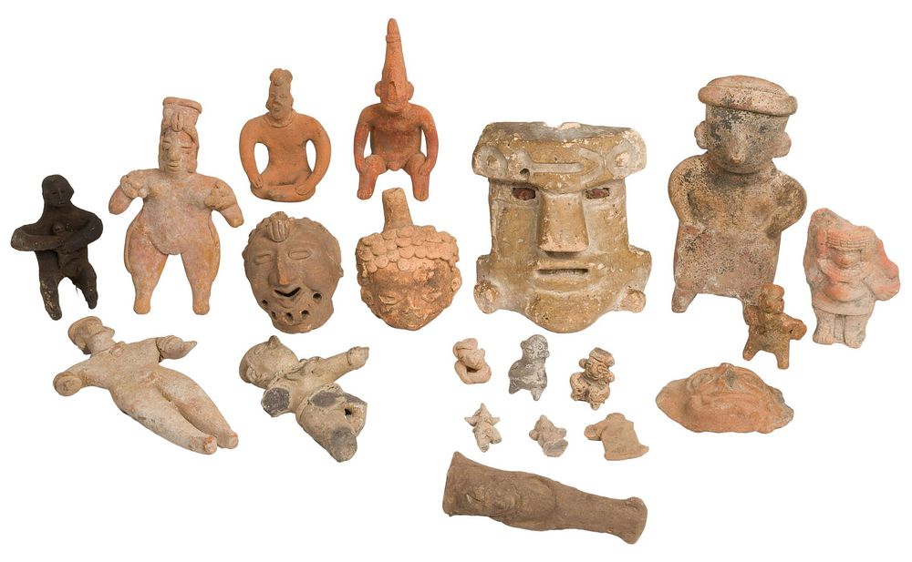 Lot 484: Pre-Columbian Figurine and Fragment Assortment