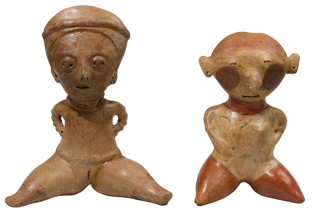 Lot 505: Pre-Columbian Nayarit 'Chinesco' Figures
