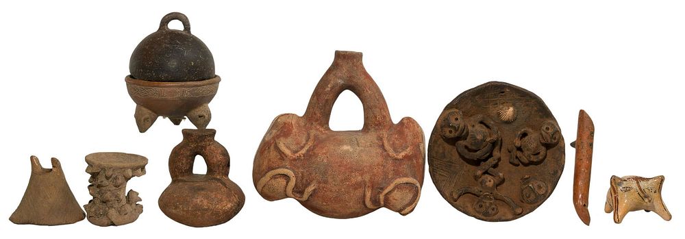 Lot 523: Pre-Columbian Pottery Assortment