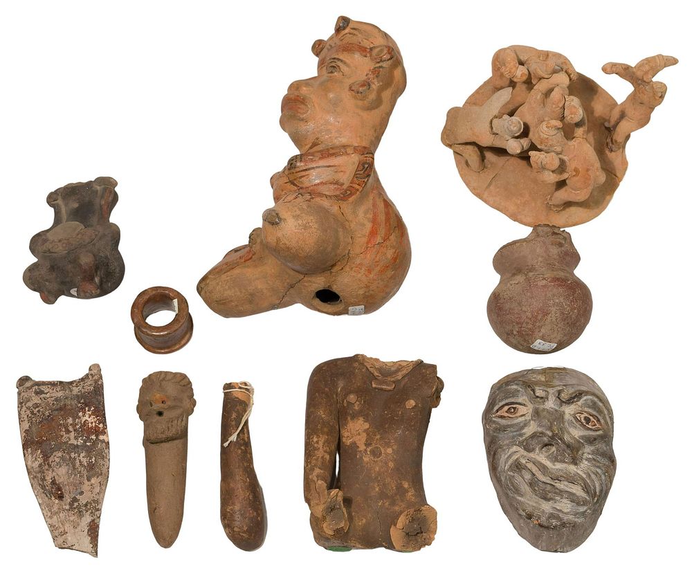 Lot 524: Pre-Columbian Pottery Assortment