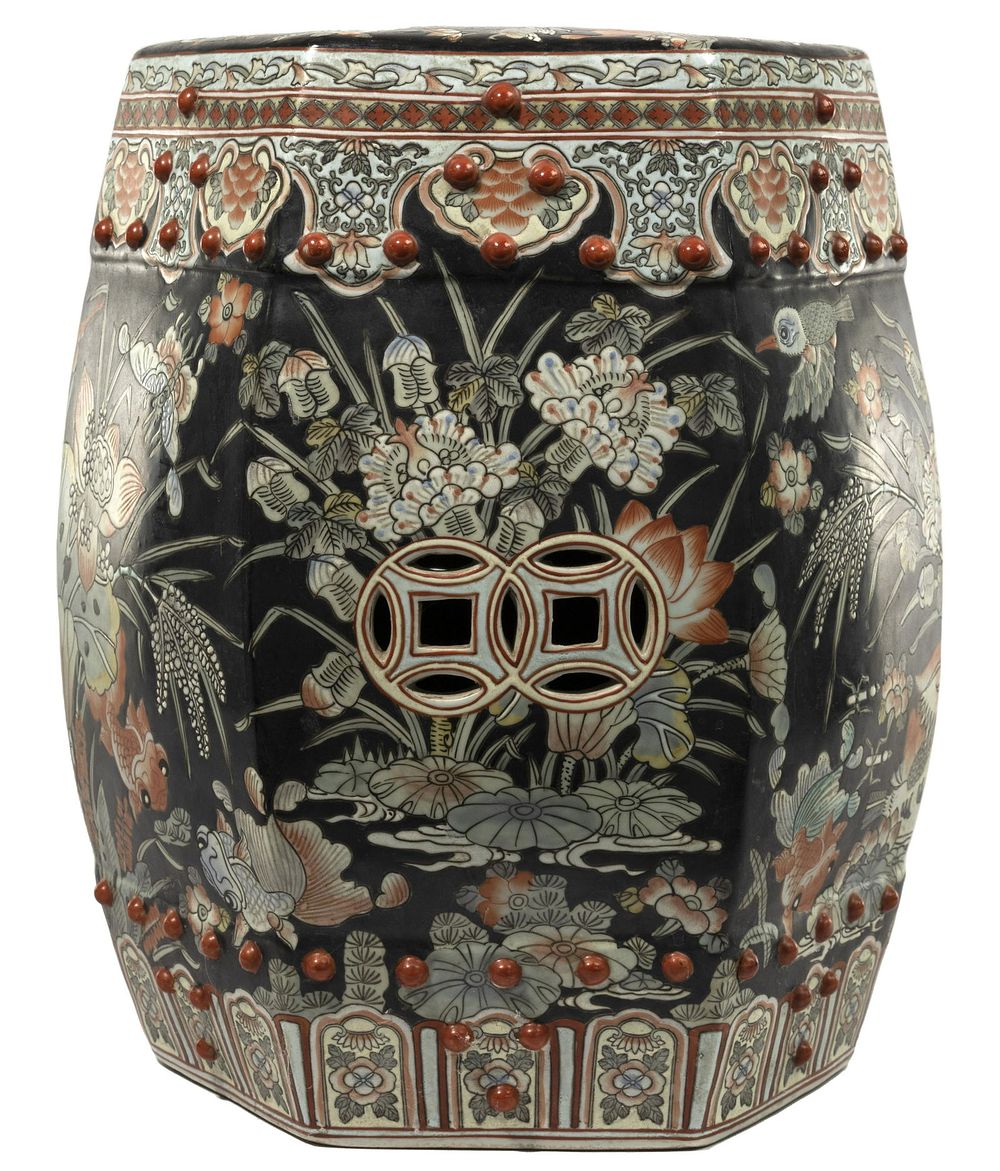 Lot 172: Chinese Porcelain Garden Stool