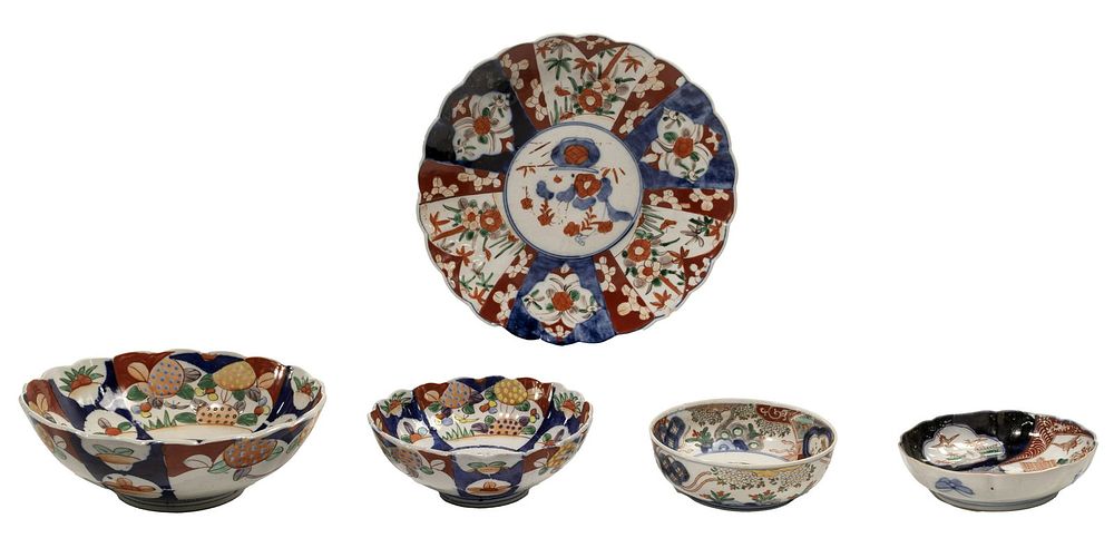 Lot 180: Japanese Imari Porcelain Assortment