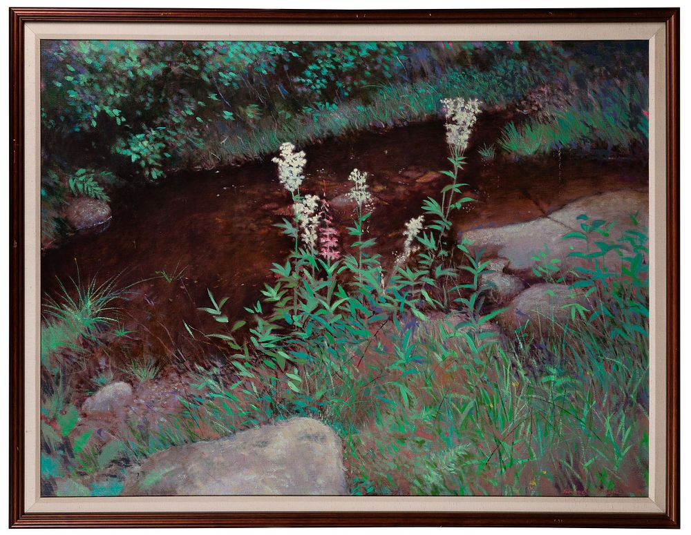 Lot 201: Frederick D. Somers (American, 20th Century) Oil on Canvas