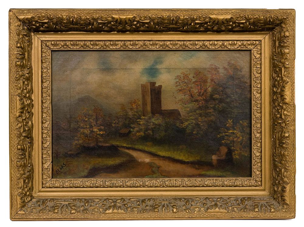 Lot 231: Unknown Artist (English School, 19th Century) Oil on Canvas