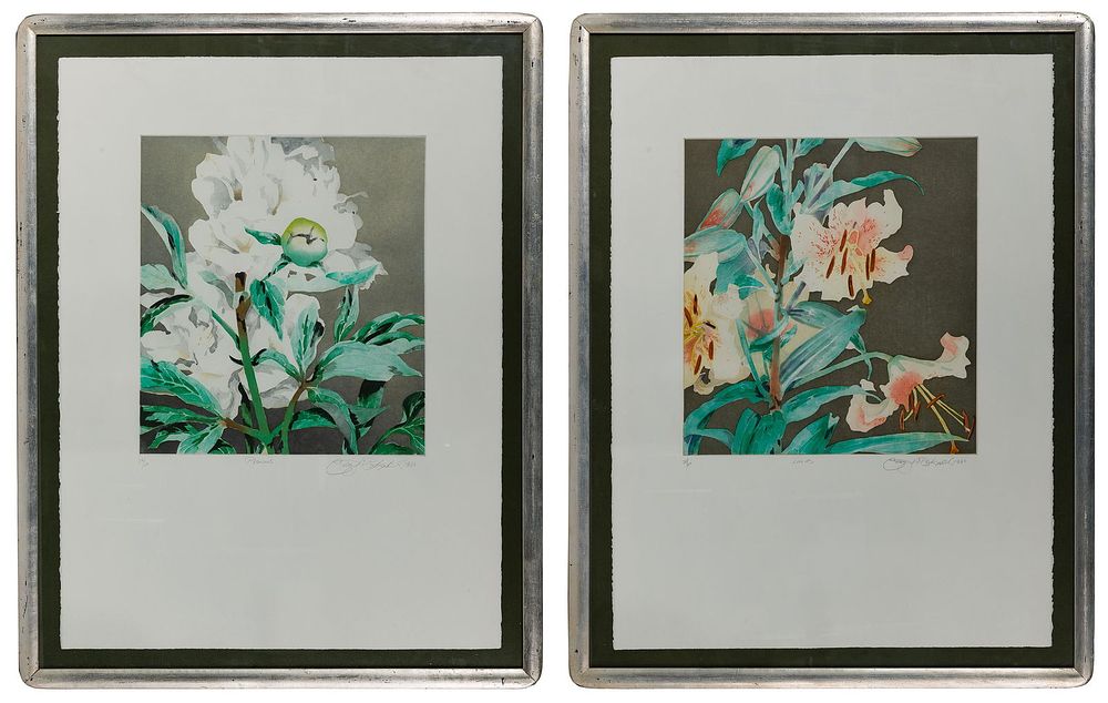 Lot 240: Gary Bukovnik (American, b.1947) Color Aquatints