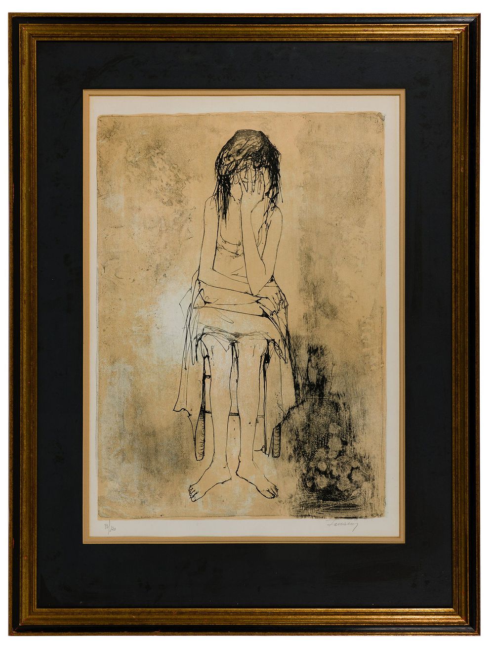 Lot 242: Jean Jansem (French / Armenian, 1920-2013) Lithograph