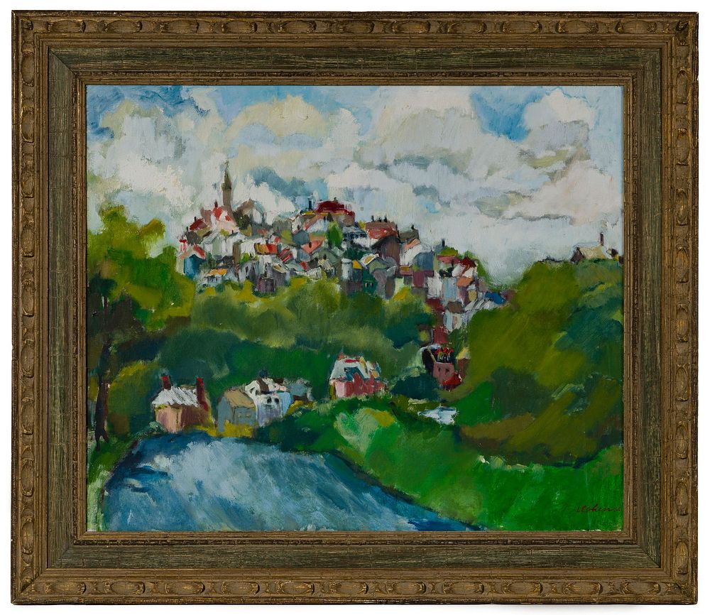Lot 260: L. Cohen (Post-Impressionist, 20th Century) Oil on Canvas