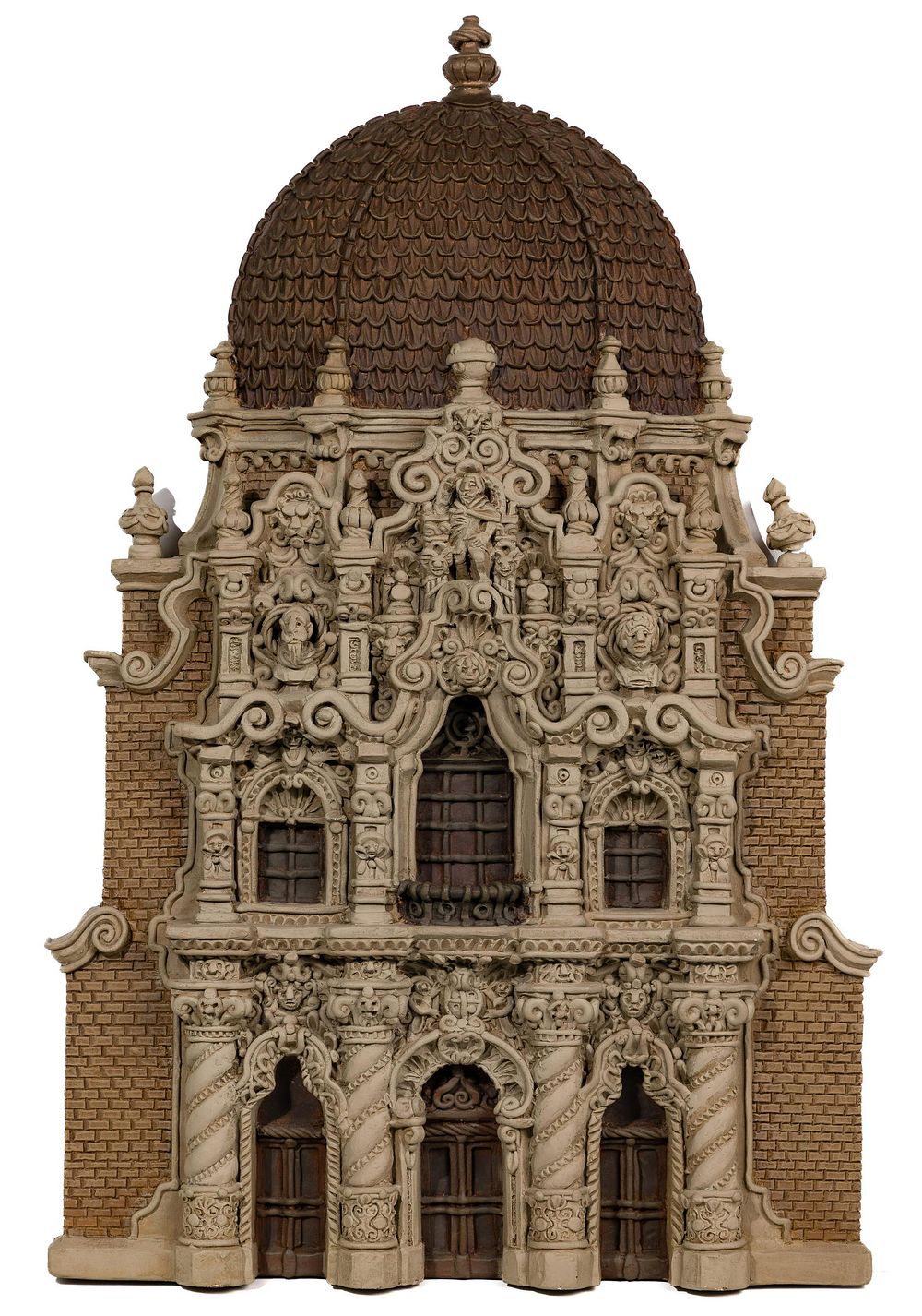 Lot 274: Alice 'Zani' Jacobsen (American, 20th Century) 'Garfield Park Field House' Plaster Relief