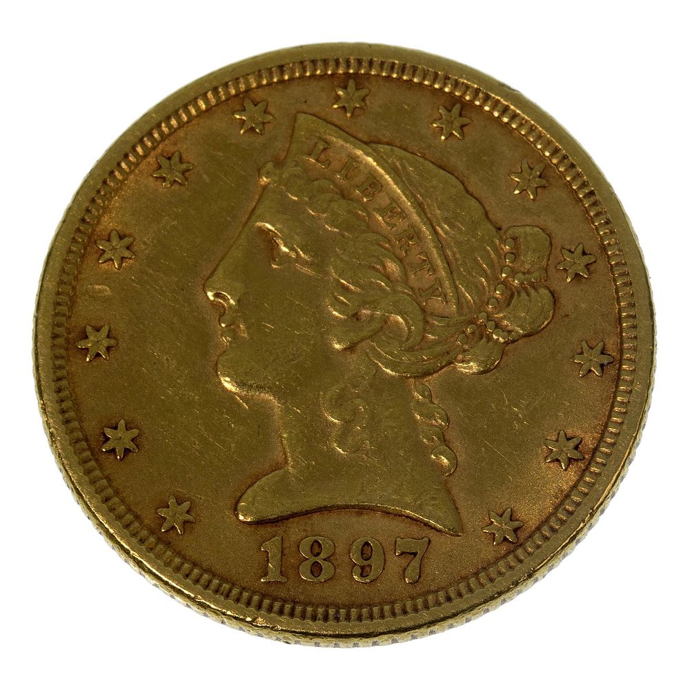 Lot 279: 1897 Liberty $5 Gold