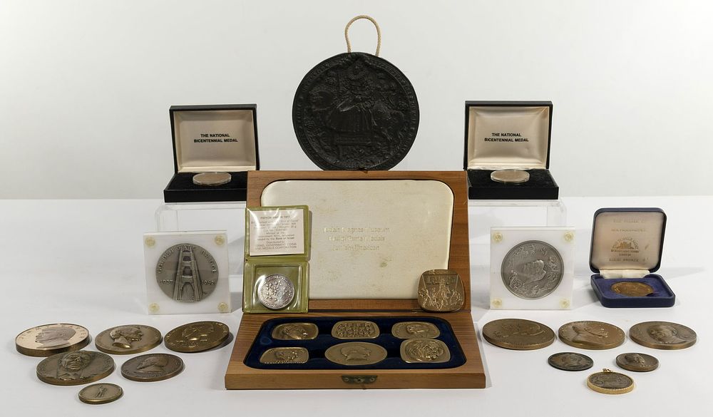 Lot 284: Medal and Token Assortment