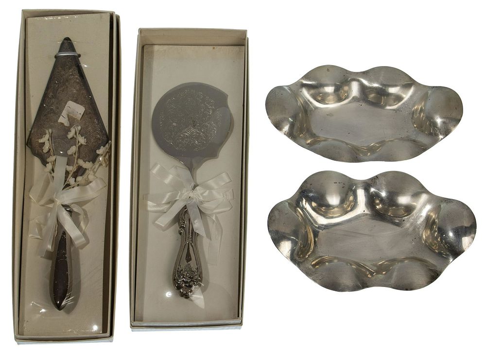 Lot 312: Sterling Silver Hollowware and Flatware Assortment
