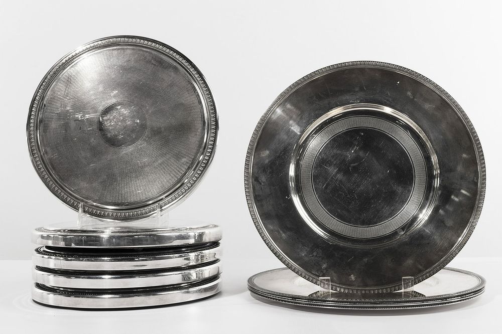 Lot 314: Christofle 'Malmaison' Serving Pieces