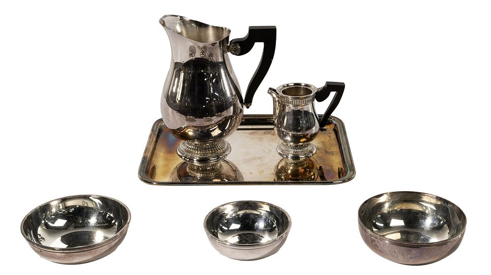 Lot 322: Christofle Silverplate Assortment