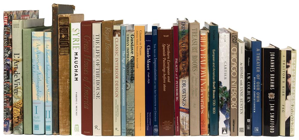 Lot 348: Art and Design Book Assortment