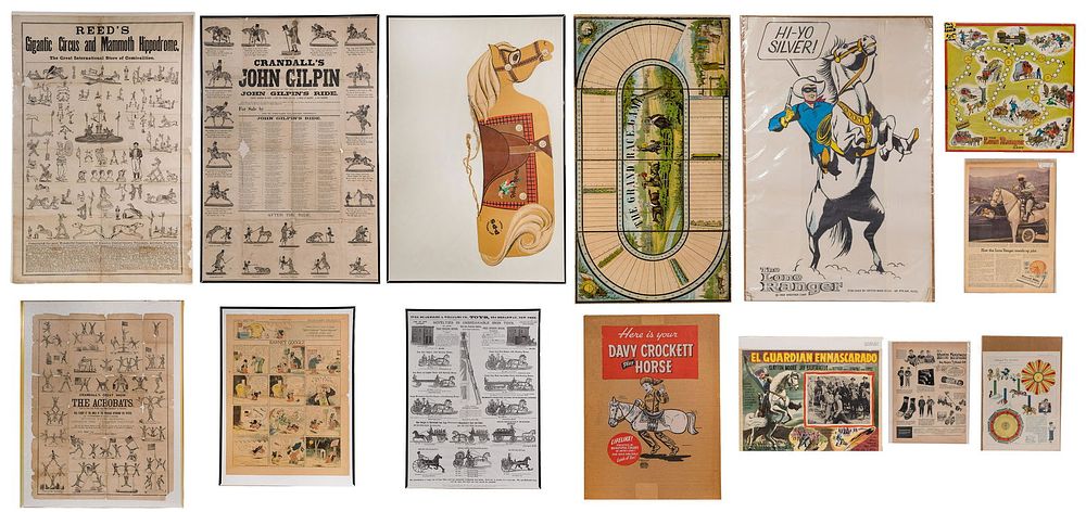 Lot 351: Advertising and TV Personality Ephemera Assortment