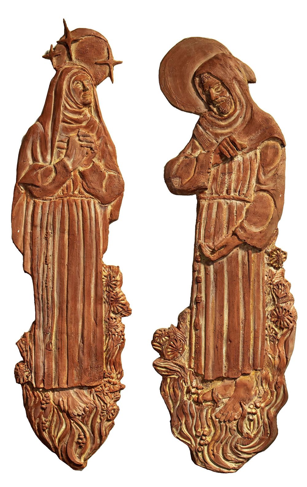 Lot 375: Sister Kay Francis Berger Ceramic Wall Hangings