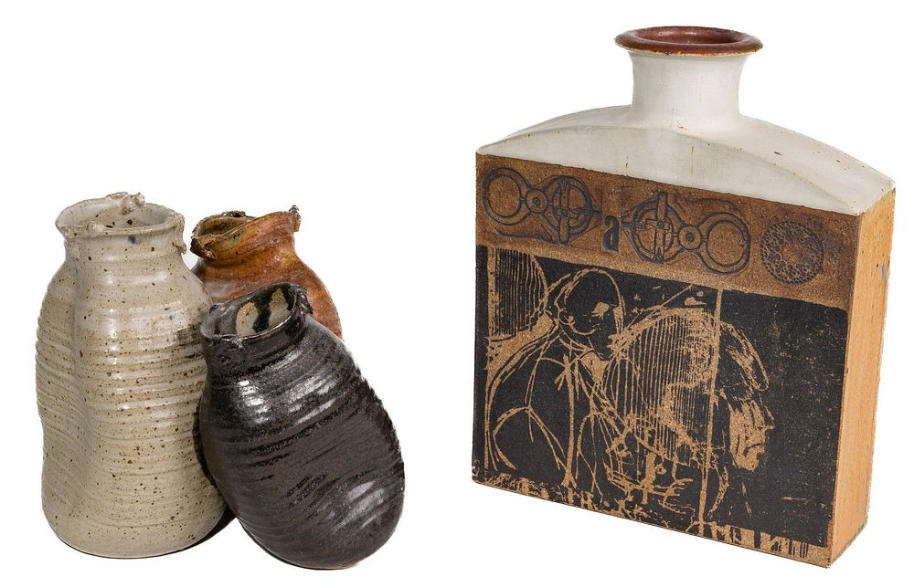 Lot 390: Don Johns and Ruth Weiner Pottery
