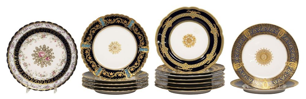 Lot 406: Limoges Haviland Porcelain Plate Assortment