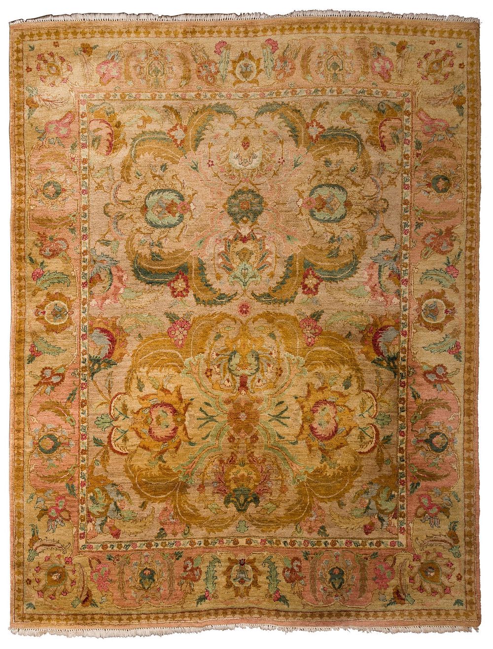 Lot 446: Asian Room Size Wool Rug
