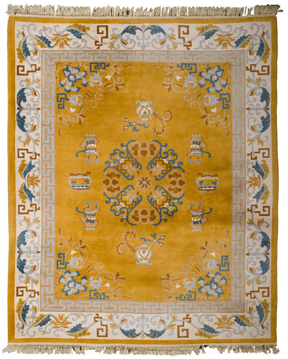 Lot 449: Chinese Room Size Wool Rug