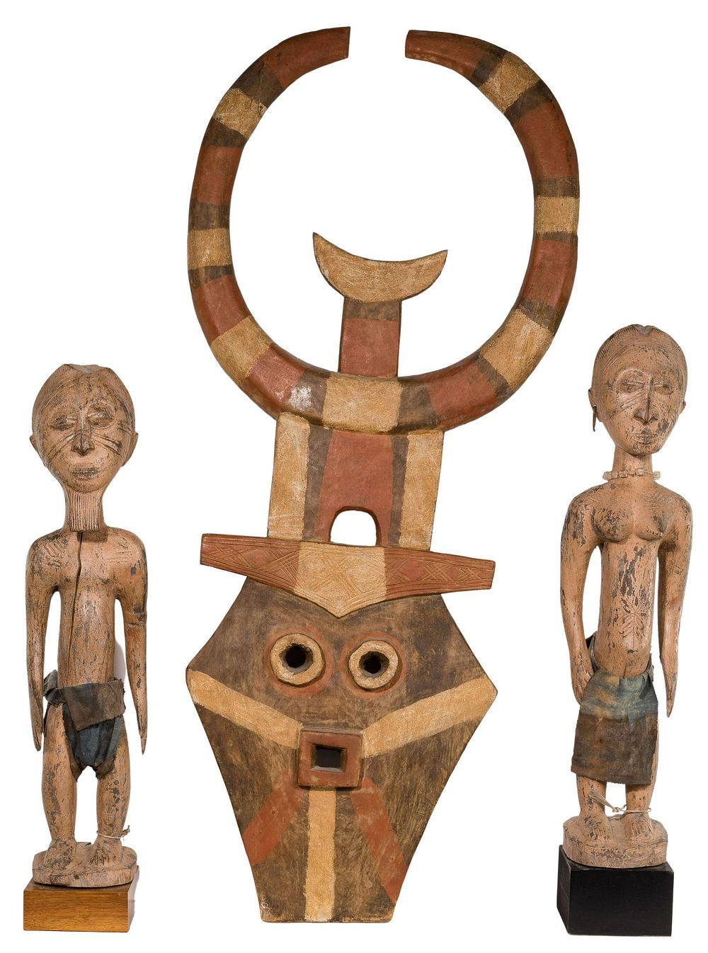 Lot 478: African Wood Sculpture Assortment
