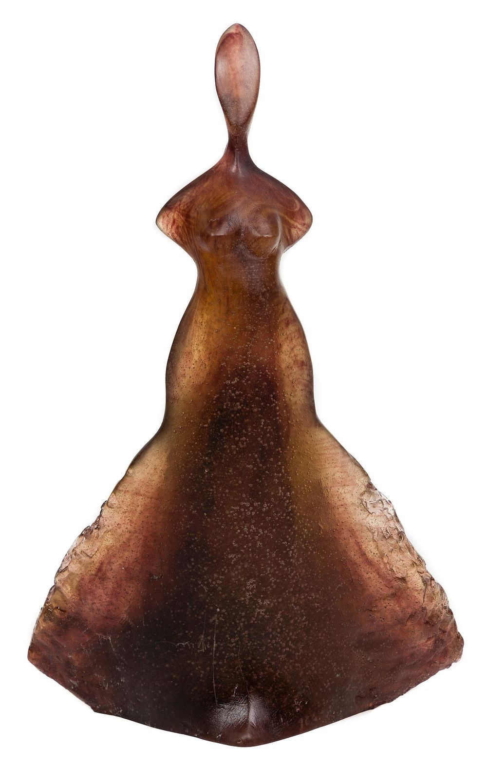 Lot 484: Daum Pate De Verre 'Cyclade' Figure